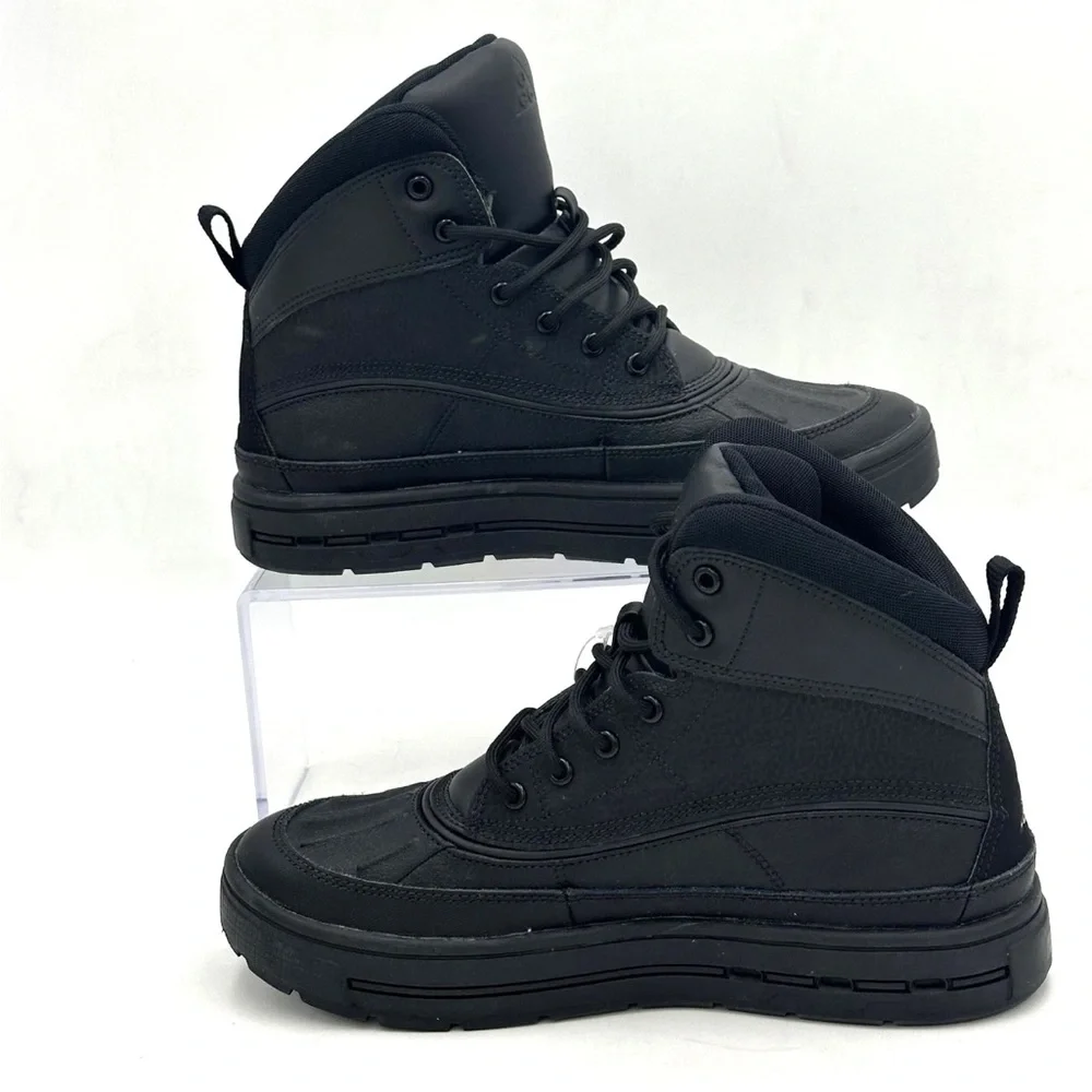 Nike ACG Boots Youth Size 5Y Black Winter Duck Boot Non-Marking 524872-004